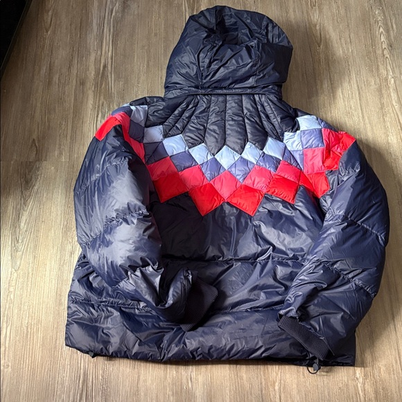 Marine Layer women’s retro Archive Sierra puffer jacket navy cozy warm XL NWT - Picture 8 of 10